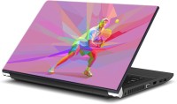 ezyPRNT Lawn Tennis Abstract 1 Sports (15 to 15.6 inch) Vinyl Laptop Decal 15   Laptop Accessories  (ezyPRNT)