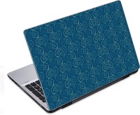 ezyPRNT Beautiful Curved Lines Pattern (14 to 14.9 inch) Vinyl Laptop Decal 14   Laptop Accessories  (ezyPRNT)