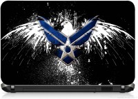 VI Collections STAR WITH EAGLE PRINTED VINYL Laptop Decal 15.5   Laptop Accessories  (VI Collections)