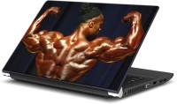 ezyPRNT Oiled Muscular Back View Body Builder (15 to 15.6 inch) Vinyl Laptop Decal 15   Laptop Accessories  (ezyPRNT)