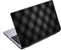 ezyPRNT Black Rhombus Fabric Texture (14 to 14.9 inch) Vinyl Laptop Decal 14   Laptop Accessories  (ezyPRNT)