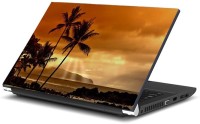 Dadlace Beautiful Sunset Vinyl Laptop Decal 14.1   Laptop Accessories  (Dadlace)