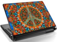 Theskinmantra Peace with Colours Vinyl Laptop Decal 15.6   Laptop Accessories  (Theskinmantra)