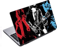 ezyPRNT Guitarist and Musicians N (14 to 14.9 inch) Vinyl Laptop Decal 14   Laptop Accessories  (ezyPRNT)