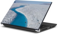 ezyPRNT Ice Land and River Nature (15 to 15.6 inch) Vinyl Laptop Decal 15   Laptop Accessories  (ezyPRNT)
