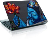 Shopmania Budhha With lotus Vinyl Laptop Decal 15.6   Laptop Accessories  (Shopmania)