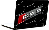 Pics And You Audi RS6 Logo 3M/Avery Vinyl Laptop Decal 15.6