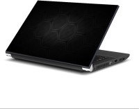 Dadlace Black Texture Vinyl Laptop Decal 15.6   Laptop Accessories  (Dadlace)