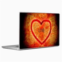 Theskinmantra Heart Burn Skin Laptop Decal 14.1   Laptop Accessories  (Theskinmantra)
