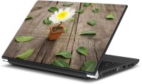 ezyPRNT Blooming Flower (15 to 15.6 inch) Vinyl Laptop Decal 15   Laptop Accessories  (ezyPRNT)