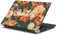 Dadlace Beautiful flower Vinyl Laptop Decal 13.3   Laptop Accessories  (Dadlace)