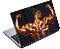 ezyPRNT Oiled Muscular Back View Body Builder (14 to 14.9 inch) Vinyl Laptop Decal 14   Laptop Accessories  (ezyPRNT)