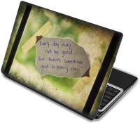 Shopmania Every day me Not be good Vinyl Laptop Decal 15.6   Laptop Accessories  (Shopmania)