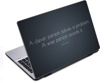 ezyPRNT Albert Einstein Motivation Quotes g (14 to 14.9 inch) Vinyl Laptop Decal 14   Laptop Accessories  (ezyPRNT)