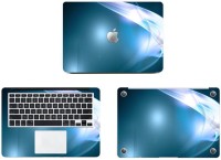 Swagsutra Blue Abstract Full body SKIN/STICKER Vinyl Laptop Decal 15   Laptop Accessories  (Swagsutra)