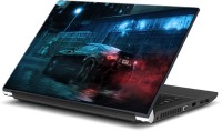 ezyPRNT Car in Action Gaming (14 to 14.9 inch) Vinyl Laptop Decal 14   Laptop Accessories  (ezyPRNT)