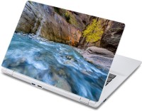 ezyPRNT Ocean Water on Rocky Surface Nature (13 to 13.9 inch) Vinyl Laptop Decal 13   Laptop Accessories  (ezyPRNT)