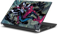 View Rangeele Inkers Spiderman And Venom Fight Vinyl Laptop Decal 15.6 Laptop Accessories Price Online(Rangeele Inkers)