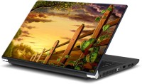 ezyPRNT Painted Fence Art (15 to 15.6 inch) Vinyl Laptop Decal 15   Laptop Accessories  (ezyPRNT)