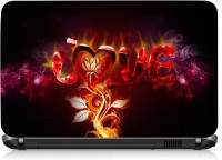 View VI Collections LOVE FLAMES PVC Laptop Decal 15.6 Laptop Accessories Price Online(VI Collections)