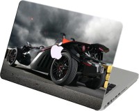 Theskinmantra Race Car Vinyl Laptop Decal 13   Laptop Accessories  (Theskinmantra)