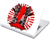 ezyPRNT Girl Listening and Dancing Music C (13 to 13.9 inch) Vinyl Laptop Decal 13   Laptop Accessories  (ezyPRNT)