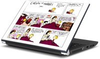 Rangeele Inkers Calvin And Hobbes Mom Comic Book Strip Vinyl Laptop Decal 15.6   Laptop Accessories  (Rangeele Inkers)