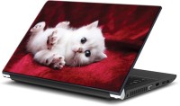 ezyPRNT Cute Kitty (13 to 13.9 inch) Vinyl Laptop Decal 13   Laptop Accessories  (ezyPRNT)