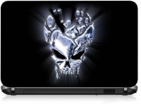 VI Collections CRYSTAL SKULL pvc Laptop Decal 15.6   Laptop Accessories  (VI Collections)
