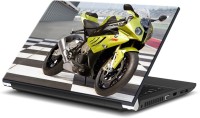 ezyPRNT Aweome Bike in Awesome Parking (14 to 14.9 inch) Vinyl Laptop Decal 14   Laptop Accessories  (ezyPRNT)