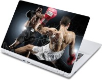 ezyPRNT Boxing Sports X (13 to 13.9 inch) Vinyl Laptop Decal 13   Laptop Accessories  (ezyPRNT)