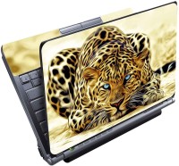 FineArts Leopard Painting Full Panel Vinyl Laptop Decal 15.6   Laptop Accessories  (FineArts)
