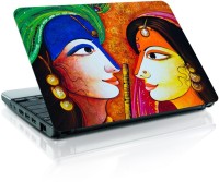 Shopmania painting of lord radha krishna Vinyl Laptop Decal 15.6   Laptop Accessories  (Shopmania)