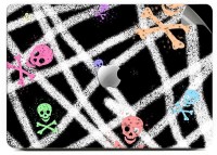 Swagsutra Pattern Skull Vinyl Laptop Decal 11   Laptop Accessories  (Swagsutra)
