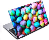 ezyPRNT Colorful Sea Stones Pattern (14 to 14.9 inch) Vinyl Laptop Decal 14   Laptop Accessories  (ezyPRNT)