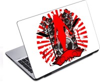 ezyPRNT Girl Listening and Dancing Music C (14 to 14.9 inch) Vinyl Laptop Decal 14   Laptop Accessories  (ezyPRNT)