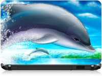 Box 18 Dolphin Animated963 Vinyl Laptop Decal 15.6   Laptop Accessories  (Box 18)