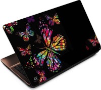 FineArts Butterflies Left Vinyl Laptop Decal 15.6   Laptop Accessories  (FineArts)