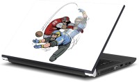 ezyPRNT Rugby Sports Funny Cartoons (15 to 15.6 inch) Vinyl Laptop Decal 15   Laptop Accessories  (ezyPRNT)
