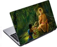 ezyPRNT Budha under Tree (14 to 14.9 inch) Vinyl Laptop Decal 14   Laptop Accessories  (ezyPRNT)