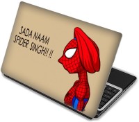 Shopmania Sada Naam Spider Vinyl Laptop Decal 15.6   Laptop Accessories  (Shopmania)