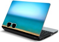 ezyPRNT Sunglasses on Beach Vinyl Laptop Decal 15.6   Laptop Accessories  (ezyPRNT)