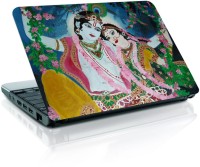 Shopmania radha Krishna Art Vinyl Laptop Decal 15.6   Laptop Accessories  (Shopmania)