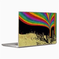 Theskinmantra Radiant City Laptop Decal 13.3   Laptop Accessories  (Theskinmantra)