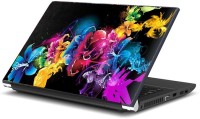 Dadlace Colorful flower Vinyl Laptop Decal 15.6   Laptop Accessories  (Dadlace)