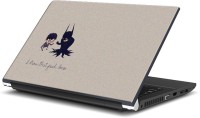 Rangeele Inkers Batman Know The Feels Vinyl Laptop Decal 15.6   Laptop Accessories  (Rangeele Inkers)