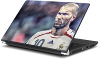 Rangeele Inkers Zinedine Zidane Hdr Vinyl Laptop Decal 15.6   Laptop Accessories  (Rangeele Inkers)