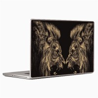 Theskinmantra Face The Fear Laptop Decal 14.1   Laptop Accessories  (Theskinmantra)