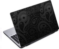 ezyPRNT Black Piesley Pattern (14 to 14.9 inch) Vinyl Laptop Decal 14   Laptop Accessories  (ezyPRNT)