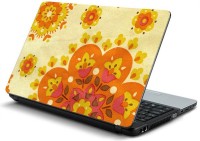 ezyPRNT Floral Pattern Vinyl Laptop Decal 15.6   Laptop Accessories  (ezyPRNT)